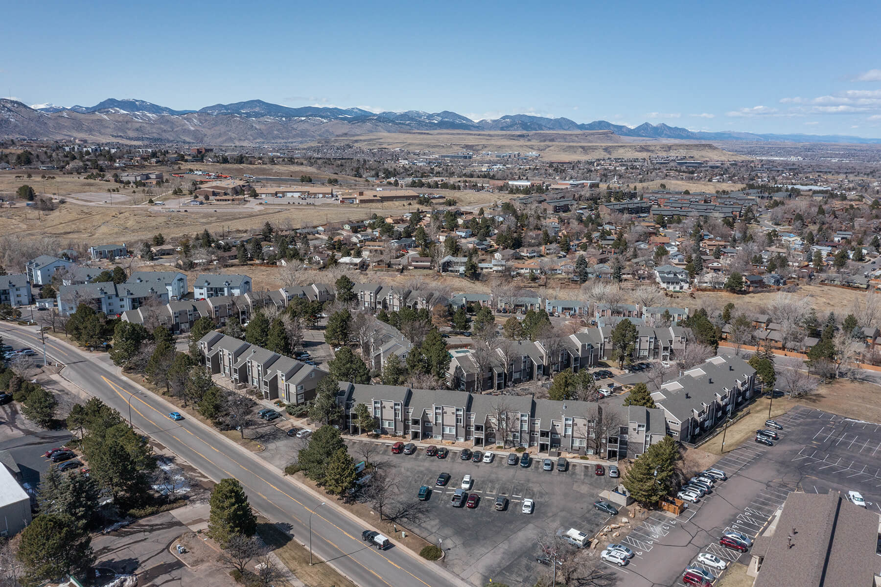 The Pines Aerial View